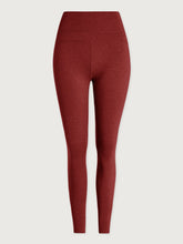 Load image into Gallery viewer, VARLEY ALWAYS WARM BASE LAYER LEGGING 27.5" - RED DAHLIA MARL