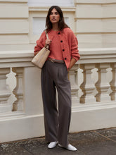 Load image into Gallery viewer, VARLEY HOSSLER KNIT CARDIGAN - APRICOT BRANDY