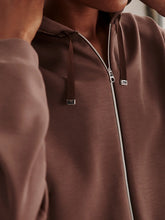 Load image into Gallery viewer, VARLEY JORGIE ZIP-THROUGH HOODIE - COFFEE QUARTZ