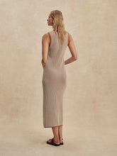 Load image into Gallery viewer, VARLEY ALBANE KNIT DRESS - CARAMEL CLAY