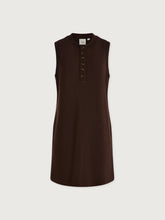 Load image into Gallery viewer, VARLEY ELBA TANK MINI DRESS - COFFEE BEAN

