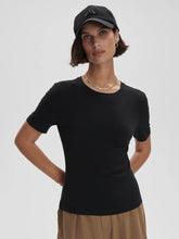 Load image into Gallery viewer, VARLEY REGINA FITTED TEE - BLACK
