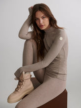Load image into Gallery viewer, VARLEY ALWAYS WARM BASELAYER TOP - TAUPE MARL
