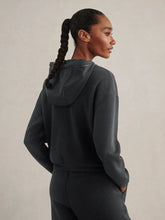 Load image into Gallery viewer, VARLEY JORGIE ZIP-THROUGH HOODIE - SLATE BLACK

