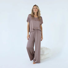 Load image into Gallery viewer, PJ HARLOW MO-SATIN PALAZZO PANT - COPPER
