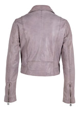 Load image into Gallery viewer, MAURITIUS JULENE RF LEATHER JACKET - LIGHT LAVENDER
