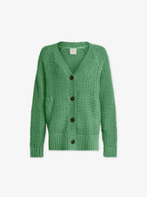 Load image into Gallery viewer, VARLEY CARLA CHUNKY RIB CARDIGAN - JADESHEEN
