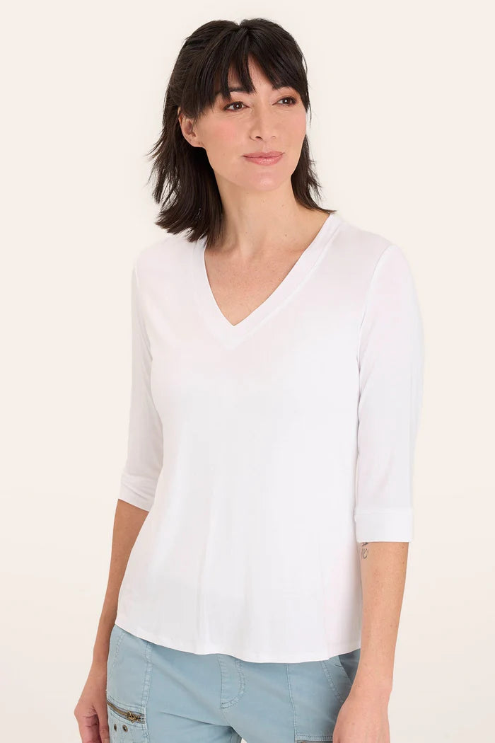 XCVI PRINCIPLE TOP - WHITE