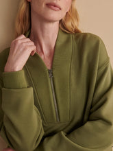 Load image into Gallery viewer, VARLEY SALLY HALF-ZIP SWEAT - LODEN GREEN
