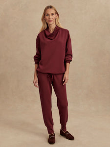 VARLEY BETSY SWEAT - NEW MAROON