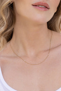 MIRANDA FRYE MARLOWE CHAIN - GOLD