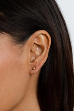 Load image into Gallery viewer, MIRANDA FRYE BALL STUDS - GOLD
