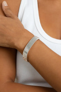 MIRANDA FRYE MAEVE CUFF - SILVER