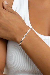 MIRANDA FRYE MONROE BRACELET - SILVER