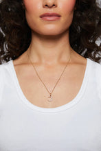 Load image into Gallery viewer, MIRANDA FRYE CRESCENT NECKLACE CHARM - GOLD
