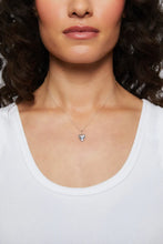 Load image into Gallery viewer, MIRANDA FRYE HEART NECKLACE CHARM - SILVER

