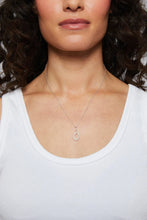 Load image into Gallery viewer, MIRANDA FRYE HORSESHOE NECKLACE CHARM - SILVER
