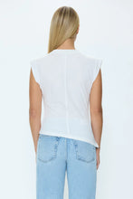 Load image into Gallery viewer, PISTOLA NYA DRAPED TEE - LE BLANC
