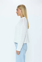 Load image into Gallery viewer, PISTOLA KATYA RELAXED CREW NECK SWEATER - LE BLANC
