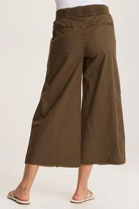 XCVI SEAVER POPLIN WIDE LEG CROP PANT - WESTGATE
