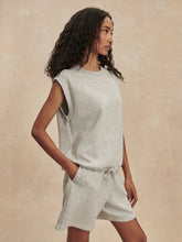 Load image into Gallery viewer, VARLEY SALOME RAGLAN TEE - LIGHT GREY MARL
