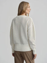 Load image into Gallery viewer, VARLEY HESTER KNIT CREW - EGRET
