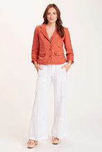 Load image into Gallery viewer, XCVI TERRACED WIDE LEG PANT - WHITE
