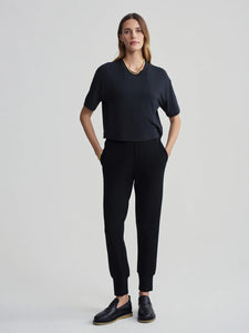 VARLEY VENICE EASY TEE - BLACK