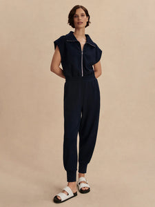 VARLEY MONICA JUMPSUIT - NAVY