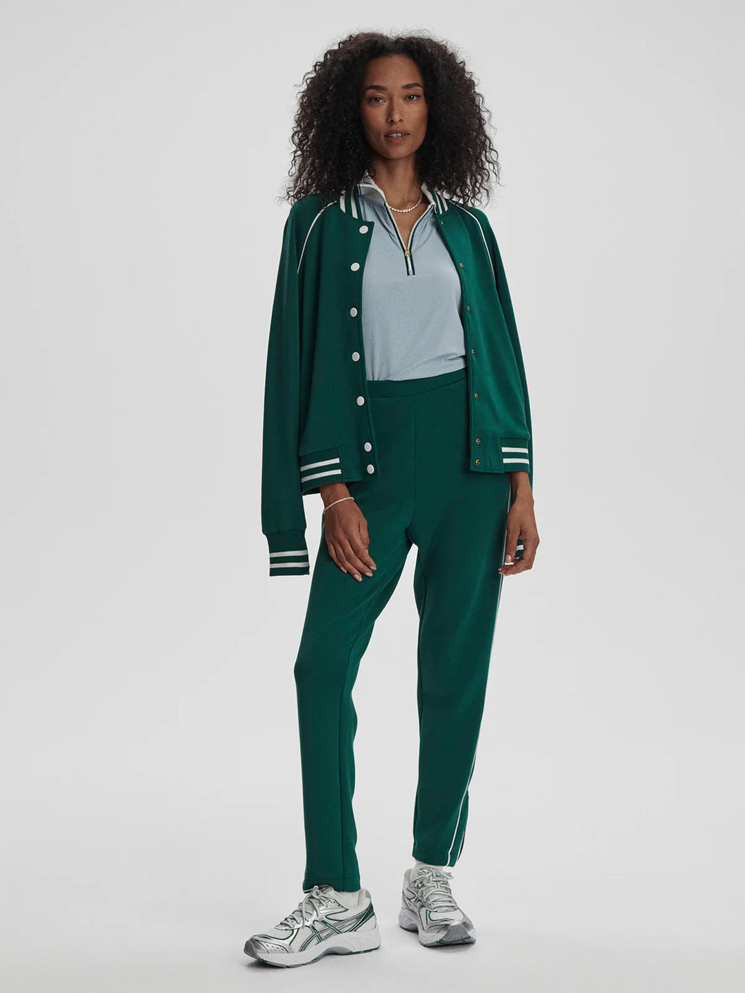 VARLEY THE SLIM PIPED PANT 27.5
