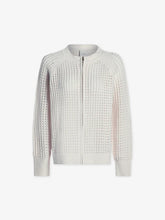 Load image into Gallery viewer, VARLEY MARTA BOUCLE KNIT JACKET - COCONUT MILK
