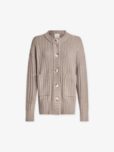 VARLEY PENSDALE RELAXED KNIT CARDIGAN - FUNGI