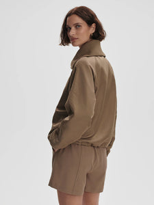 VARLEY MORVEN BLOUSON JACKET - TAUPE STONE