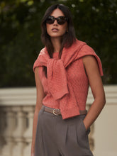 Load image into Gallery viewer, VARLEY HAZEN KNIT TANK - APRICOT BRANDY
