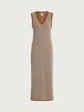 Load image into Gallery viewer, VARLEY ALBANE KNIT DRESS - CARAMEL CLAY
