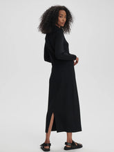 Load image into Gallery viewer, VARLEY ALEXIS MIDI DRESS - BLACK
