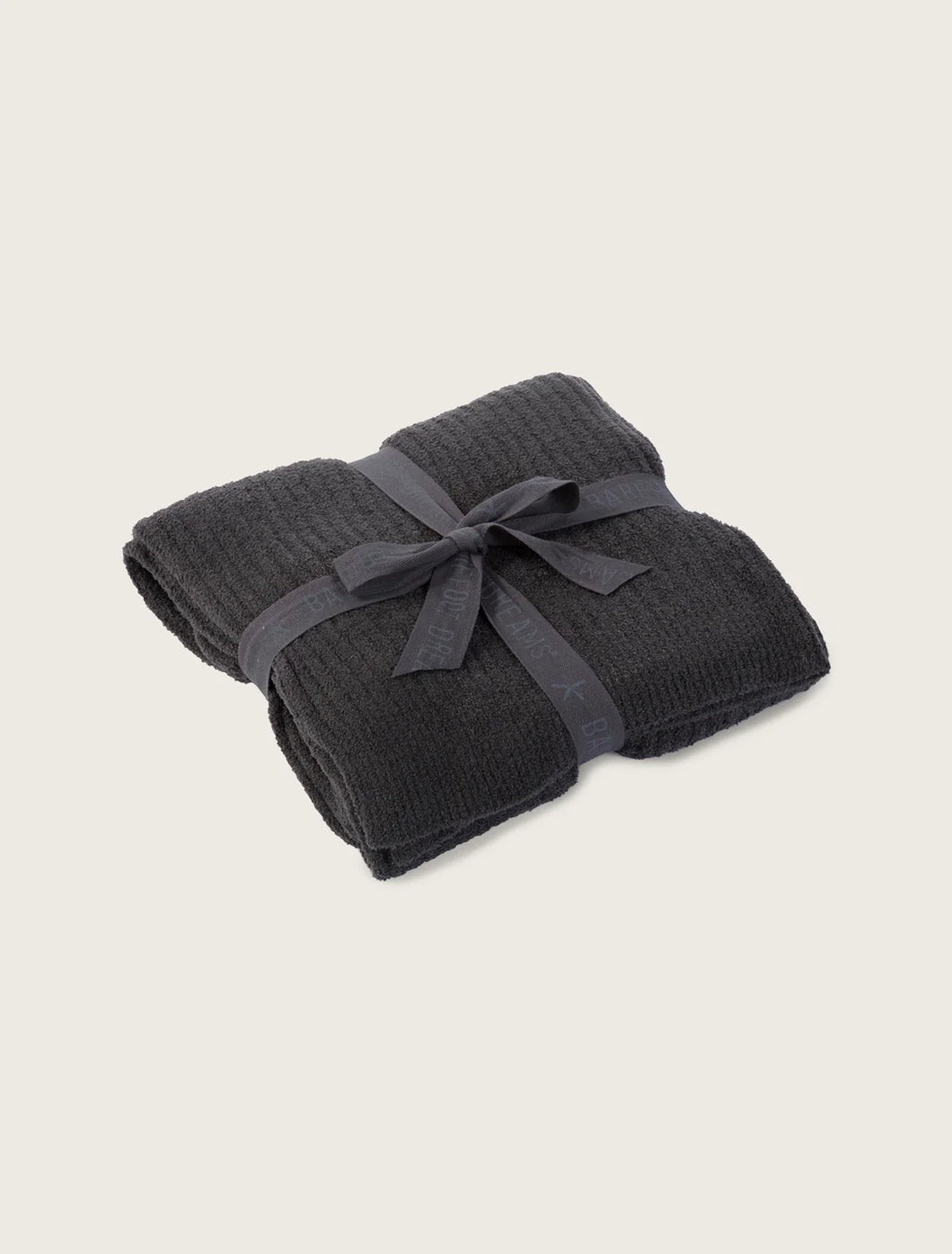 BAREFOOT DREAMS COZYCHIC LITE RIBBED THROW - CARBON