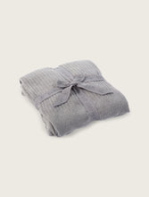 Load image into Gallery viewer, BAREFOOT DREAMS COZYCHIC LITE RIBBED THROW - PEWTER
