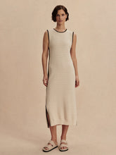 Load image into Gallery viewer, VARLEY DWIGHT TANK KNIT MIDI DRESS - BIRCH
