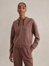 Load image into Gallery viewer, VARLEY JORGIE ZIP-THROUGH HOODIE - COFFEE QUARTZ
