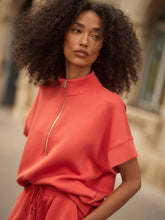 Load image into Gallery viewer, VARLEY RITCHIE SHORT SLEEVE SWEAT - SUMMER FIG
