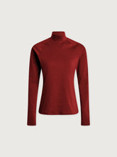 Load image into Gallery viewer, VARLEY ALWAYS WARM MOCK-NECK BASELAYER - RED DAHLIA MARL
