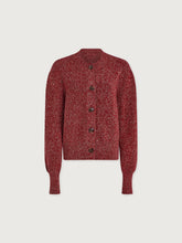 Load image into Gallery viewer, VARLEY PATRICIA RIB CARDIGAN - RED FLECKED
