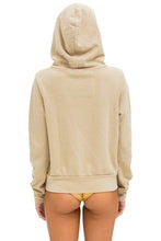 Load image into Gallery viewer, AVIATOR NATION 5 STRIPE HOODIE - SAND // PINK // GREEN
