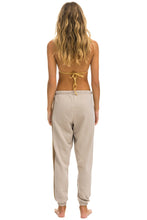 Load image into Gallery viewer, AVIATOR NATION STRIPE SWEATPANTS - SAND // TAN
