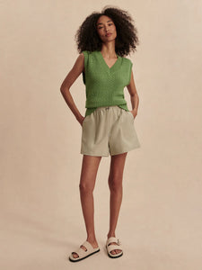 VARLEY ANTONELLA KNIT VEST - ENGLISH IVY