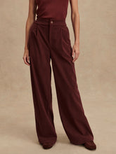 Load image into Gallery viewer, VARLEY FLORIS WIDE LEG 29.5&quot; - DECADENT CHOCOLATE
