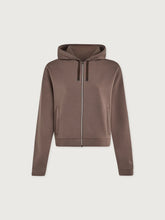 Load image into Gallery viewer, VARLEY JORGIE ZIP-THROUGH HOODIE - COFFEE QUARTZ
