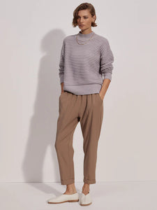 VARLEY FRANCO MOCK NECK KNIT - RAINDROPS