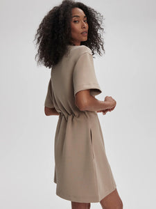 VARLEY MAPLE DRESS 2.0 - LIGHT TAUPE